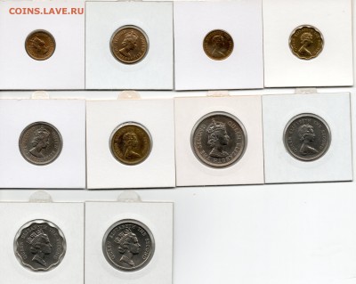 Набор Гонконг 10 монет 1965-90 до 23.03.17 в 22.00 М - img242