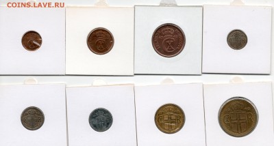 Набор Исландия 8 монет 1923-42 до 23.03.17 в 22.00 М - img250