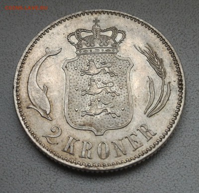 Дания, 2 кроны 1916, до 26.03.17 в 22.00 - P_20170320_074953_1