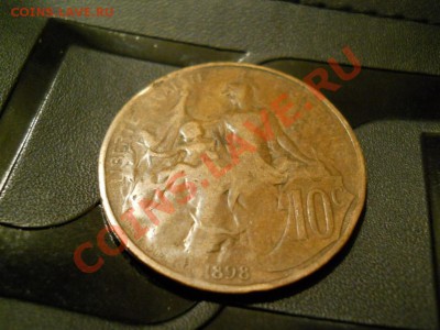 Франция 5 сантимов 1898 до 6.01.2011. 20-00 Мск - DSCN1345.JPG