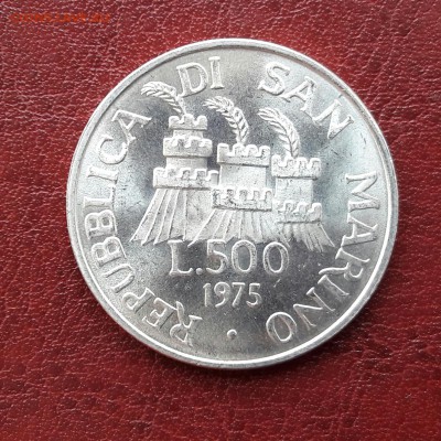 Сан-Марино 500 лир 1975 UNC до 25.03 22:00 - 20170322_095026