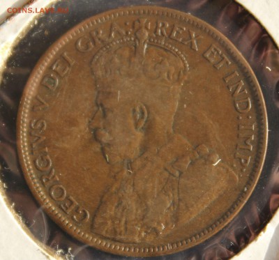 С 1 руб. КАНАДА 1 большой цент 1916г. ГЕОРГ-VI  до 28.03. - IMG_5182.JPG