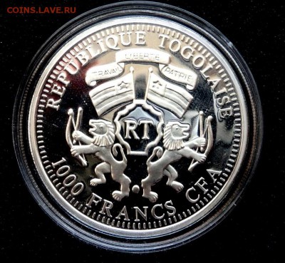 1000 франков 2012 года год дракона в коробке  оценка - P3220012.JPG