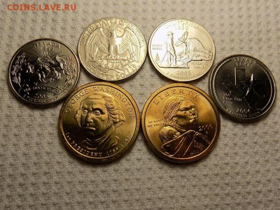 Доллары 3шт, квотеры 3шт АЦ. до 24.03 - RSCN5385.JPG