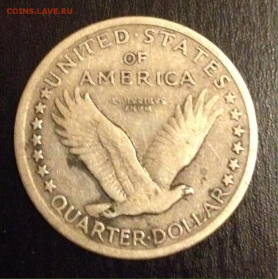 25 центов 1917 США тип 1 - Quater dollar 1917 тип 1_2
