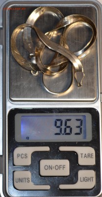 Цепь серебро 925пр 9,63гр с 1 рубля до 26.03 в 22:00мск - DSC_0085.JPG