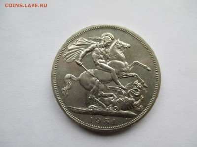 англия крона 1951 года в коробке с сертификатом - IMG_0047.JPG