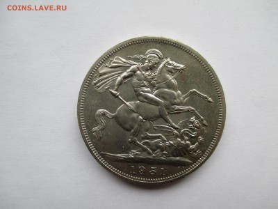 англия крона 1951 года в коробке с сертификатом - IMG_0046.JPG