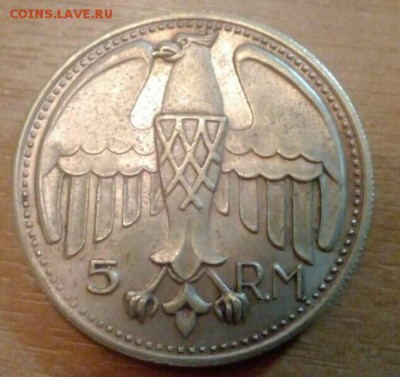 5 рейх марок 1935 подскажите подлинная ? - IMG_20170322_235859_171