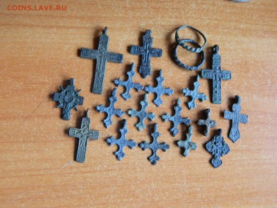 Средневековые кольца и  кресты  корсунчики, бесогон и др. - DSCN6318.JPG