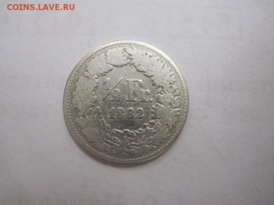 2 франка Швейцария 1882 сер. до 25.03.17 - IMG_5240.JPG