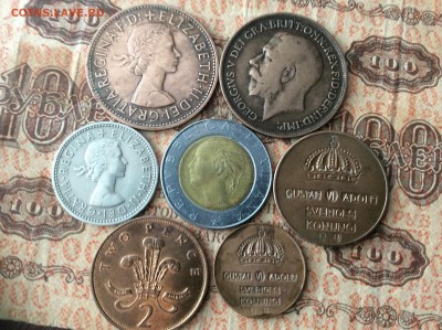 Иностранные монеты, нечастые, набор 4. До 26.03.17 - IMG_1145.JPG