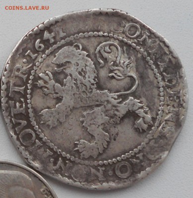 «львиный талер» 1641 года. подлинность и цена - 1