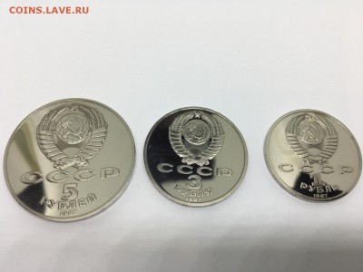 Набор ВОСР 5-3-1 руб в футляре ПРУФ - IMG_2067.JPG