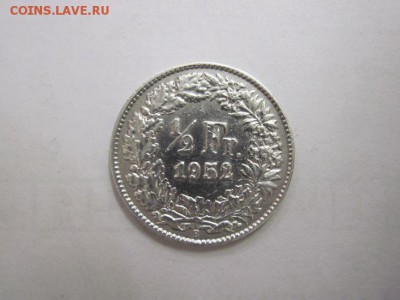 2 франка Швейцария 1952 сер.до 26.03.17 - IMG_5151.JPG