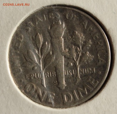 С 1 руб. USA  ONE DIME 1952г. до 30.3 в 22-00 - IMG_5134.JPG