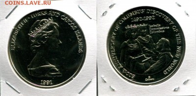 Британское Содружество. Елизавета II. - T&C 5Cr 1991 500America
