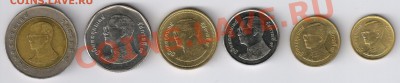ТАЙЛАНД-6 монет до 10.02.2011г 21-00 по МСК - Тайланд набор-6 монет 001