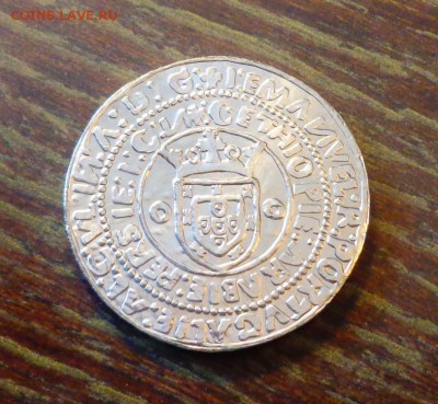 ПОРТУГАЛИЯ - 7,5 евро КОРОЛЬ МАНУЭЛЬ I до 31.03, 22.00 - Португалия 7.5 евро 2011 Португал короля Мануэля (крест и герб)_1