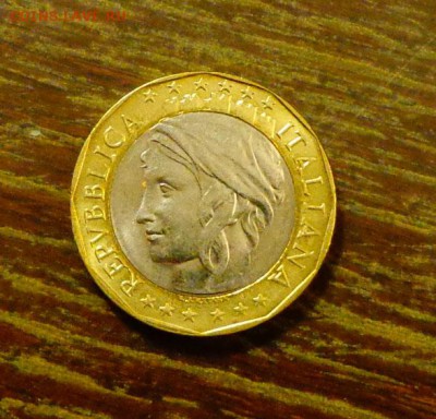 ИТАЛИЯ - 1000 лир ЗВЕЗДА БИМ до 31.03, 22.00 - Италия 1000л голова девушки БИМ-1