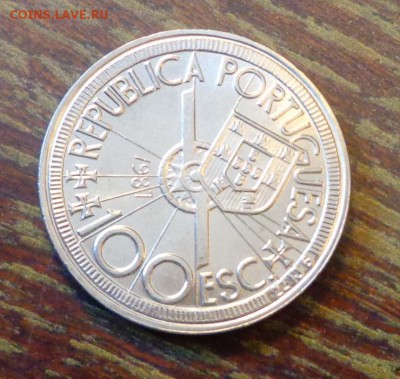 ПОРТУГАЛИЯ - КОРАБЛЬ ДИЕГО ЧАО до 31.03, 22.00 - Португалия 100 эск 1987 корабль (Диего Чао)_1