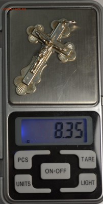 Крест серебряный 925 пробы 8,35гр с 1руб до 30.03 в 22:00мск - DSC_0011.JPG