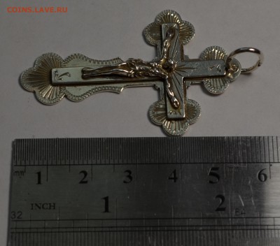 Крест серебряный 925 пробы 8,35гр с 1руб до 30.03 в 22:00мск - DSC_0012.JPG