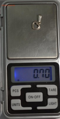 Подвеска серебряная 916пр 0,70гр с 1 рубля до 22:00мск - DSC_0025.JPG
