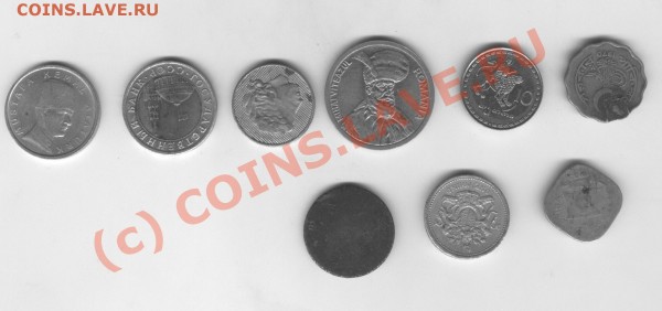 оцените пожалуйста монеты для продажи (9шт.) - 1 001