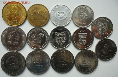 14 жетонов по футбольной теме до 29.03.2017г 22-00 мск - Жетоны футбол 2.JPG