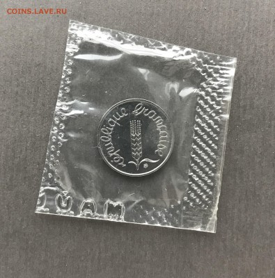 Франция, 1 Сантим 1973г., UNC, KM# 928 - IMG_0174.JPG