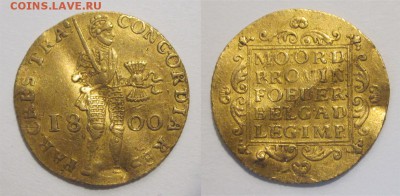Дукат 1800 - Голландская чеканка или Санкт-Петербург? - 1800