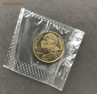 Франция, 5 Сантимов 1973г., UNC, KM# 933 - IMG_0173.JPG