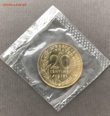 Франция, 20 Сантимов 1973г., UNC, KM# 930 - IMG_0166.JPG