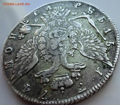 Рубль 1774 СПБ-ФЛ определение подлинности - 1744 4