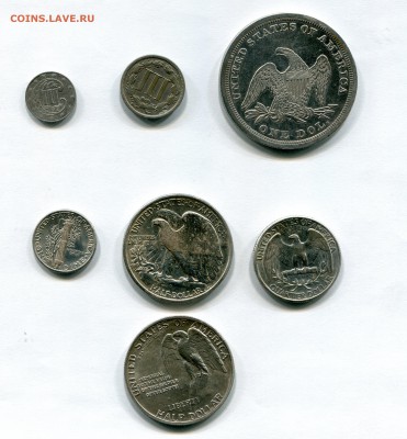 6 + 7 монет США - img093