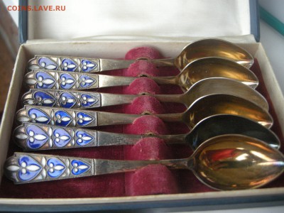 Чайные ложки серебро набор - DSCN4374.JPG