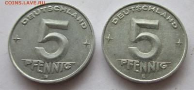 ГДР 1, 5, 10 пфеннигов 1952-53 Е. ХОРОШИЕ. Предпродажные. - 031.JPG