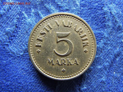 ЭСТОНИЯ 1 МАРКА 1926+5 МАРОК 1922,ЛАТВИЯ 1 САН 1939 - Estonia 5 mark