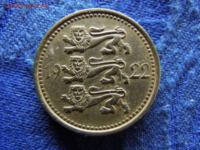 ЭСТОНИЯ 1 МАРКА 1926+5 МАРОК 1922,ЛАТВИЯ 1 САН 1939 - estonia 5 mark-1