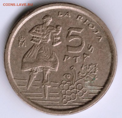 Испания 5 песет 1996 г. до 24.00 02.04.17 г. - Scan-170319-0039