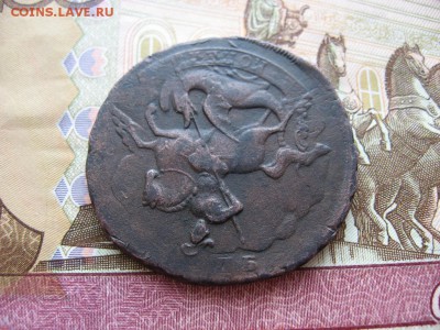 2копейки 1757г  Красивый перечекан - 14в.JPG