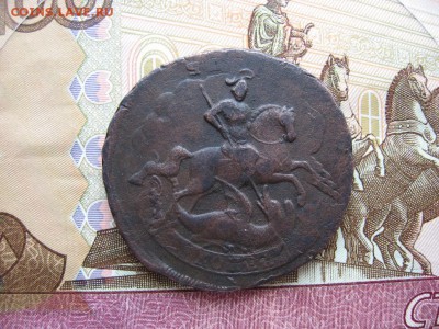 2копейки 1757г  Красивый перечекан - 14а.JPG
