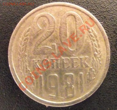 20 коп 1981 НЕЧАСТАЯ  шт. 3.1 Окончание: 11.02.11 г. в 22:00 - 2010_11220008.JPG