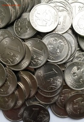 1 рубль 2010г. СПМД 100шт.   До 2.04.17  22.00 - 2