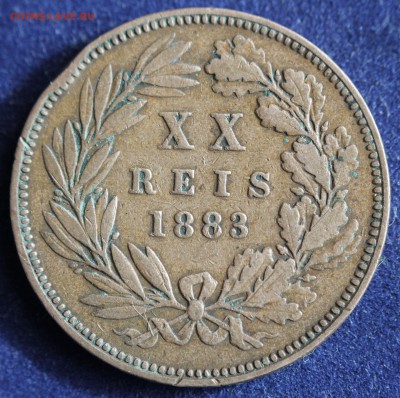 С 1 руб. ПОРТУГАЛИЯ XX рейс  1883г. ЛУИЗ-I до 2.04 в 22-00 - IMG_5309.JPG
