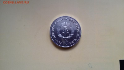 10 марок ГДР 1974, 25 лет ГДР 1.04 23.00 мск - 20170326_175154