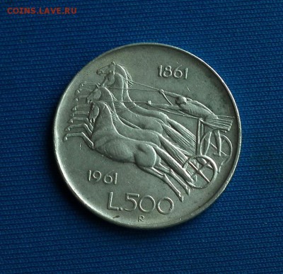 500 лир 1961 Колесница Италия до 30.03 в 22-00 по МСК - DSCF3151.JPG