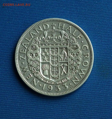 2 кроны 1933 Н Зеландия Георг V до 30.03 в 22-00 по МСК - DSCF3136.JPG
