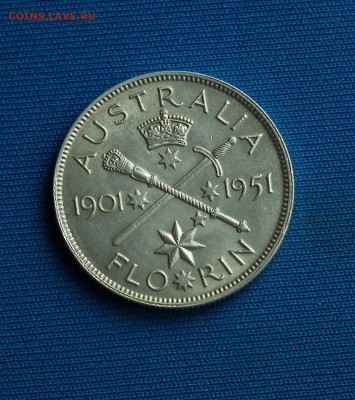 1 флорин 1951 Австралия 50 лет до 30.03 в 22-00 по МСК - DSCF3129.JPG